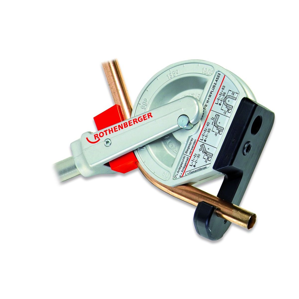 Rothenberger ROBEND H+W Plus Set, Biegegerät, 12-15-18-22mm