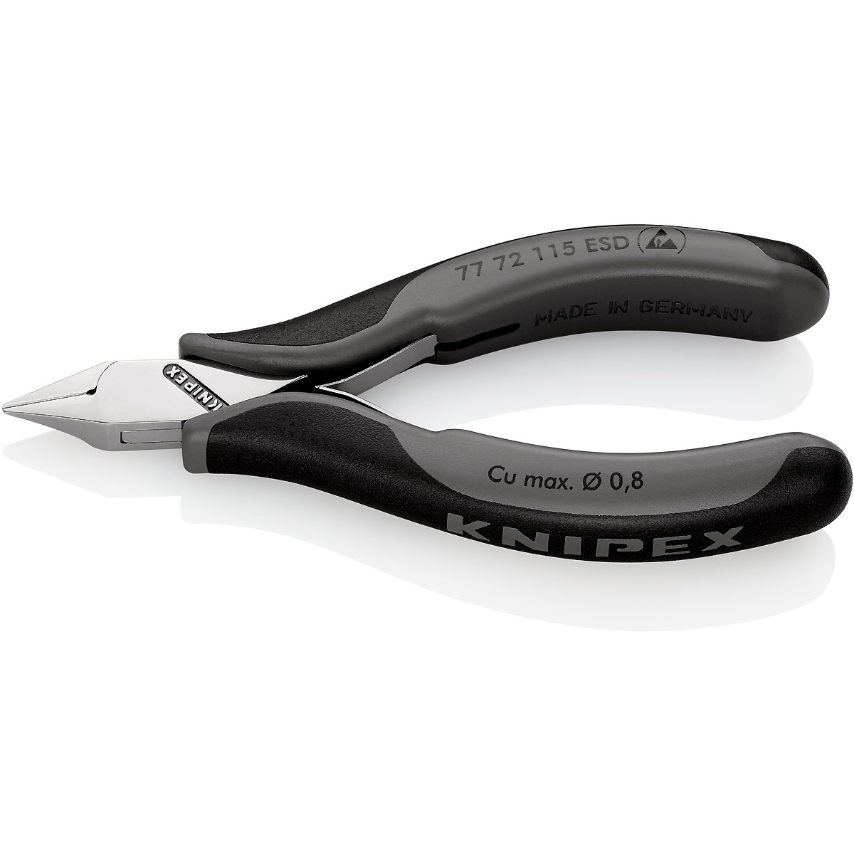 KNIPEX Elektronik-Seitenschneider ESD