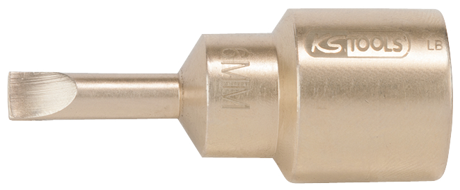 KS Tools BRONZEplus Bit-Stecknuss 1/2" Schlitz
