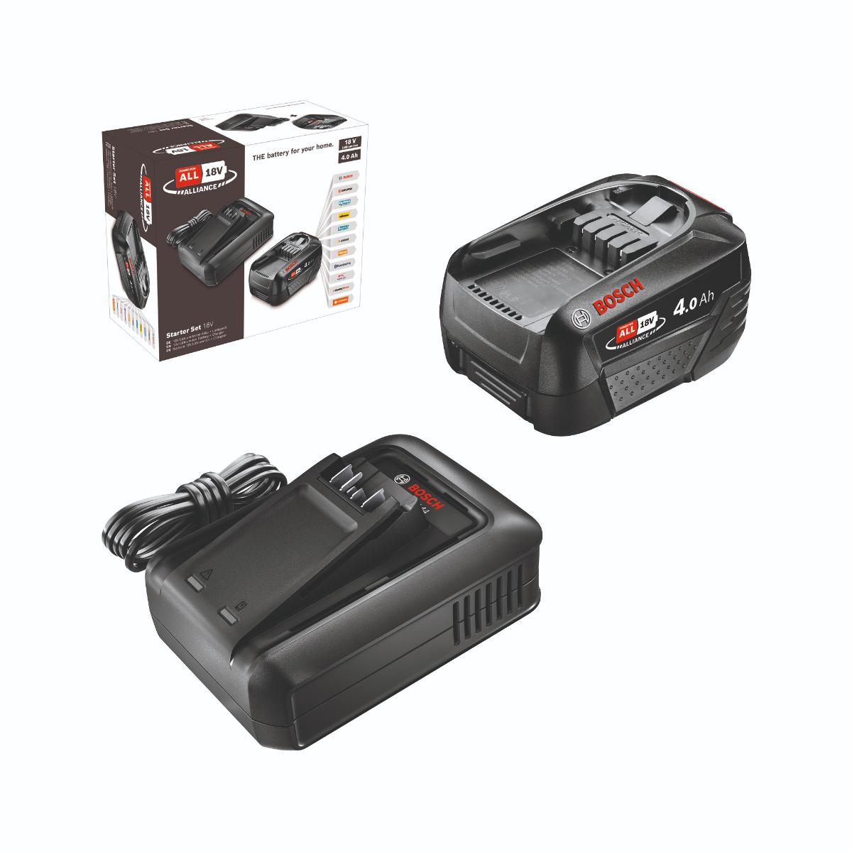 Bosch Starter-Set 18V (1 x 4,0 Ah + AL 18V-44)