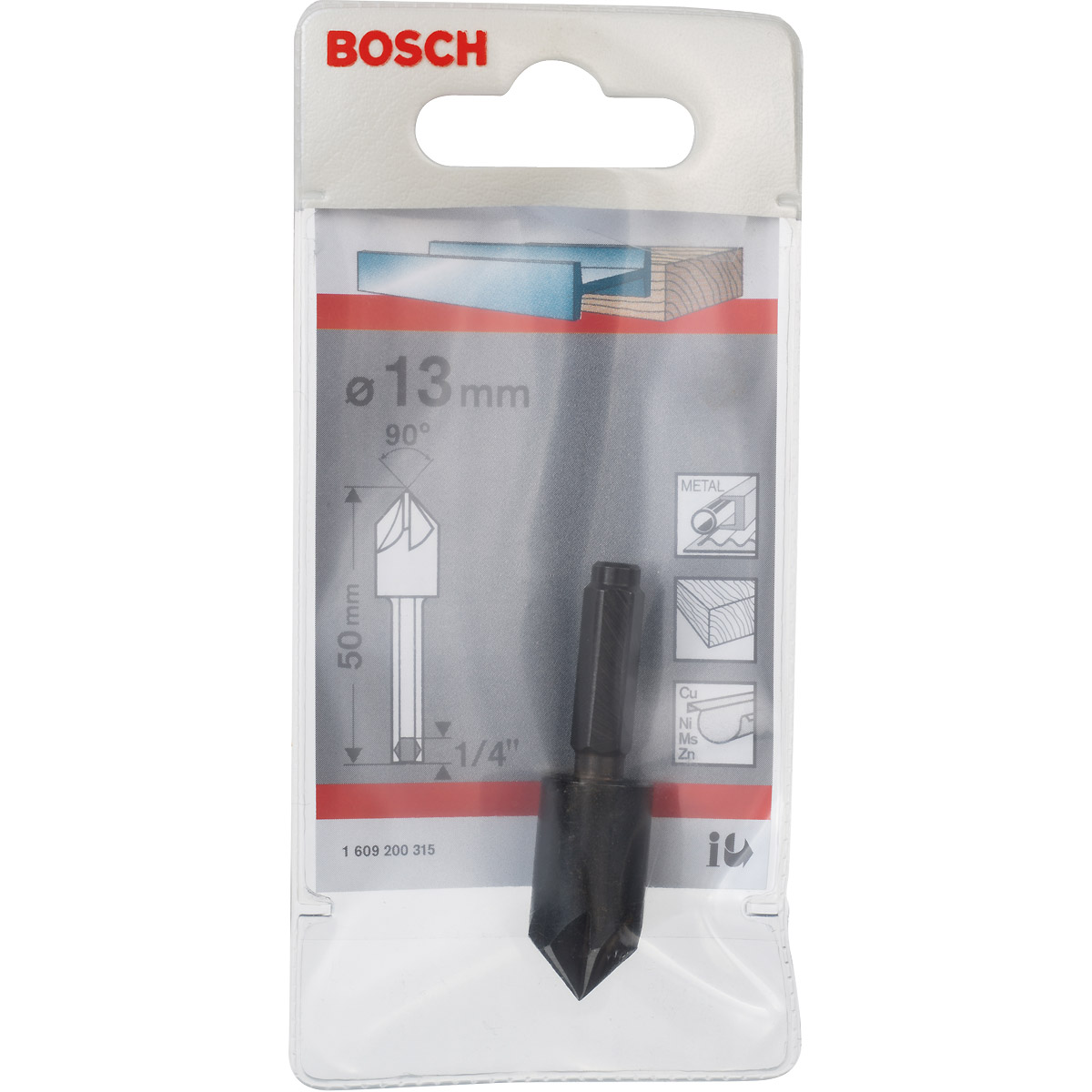 Bosch Kegelsenker mit Sechskantschaft