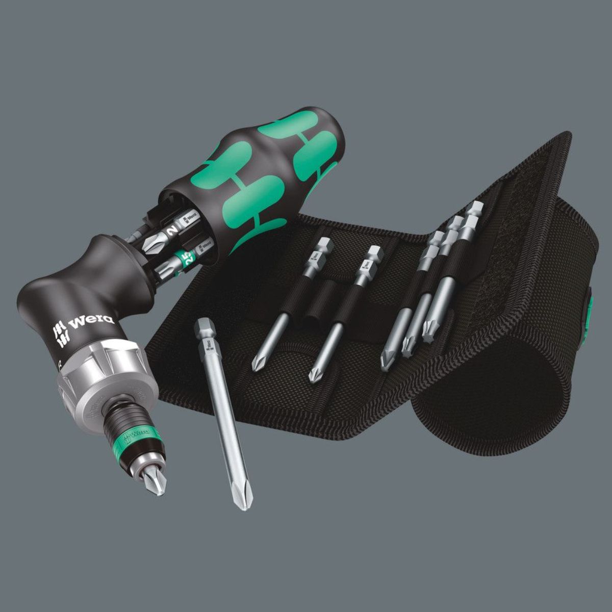 Wera Kraftform Kompakt Pistol RA 4, 13-teilig - Auslauf