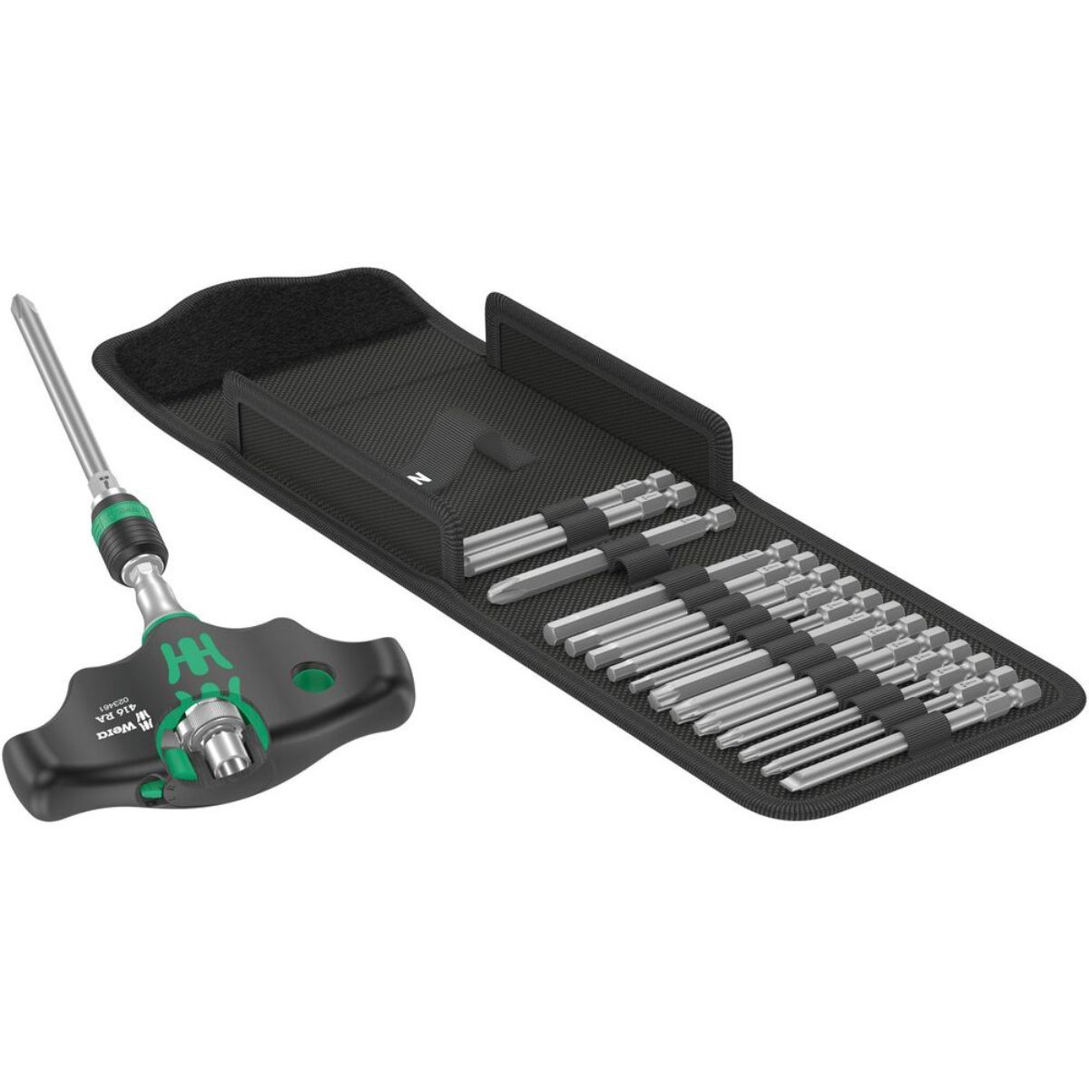 Wera Kraftform Kompakt 400 RA Imperial Set 1, 17-teilig