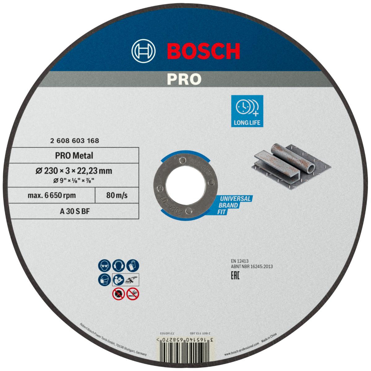 Bosch PRO Trennscheibe gerade Standard for Metal A 30 S BF
