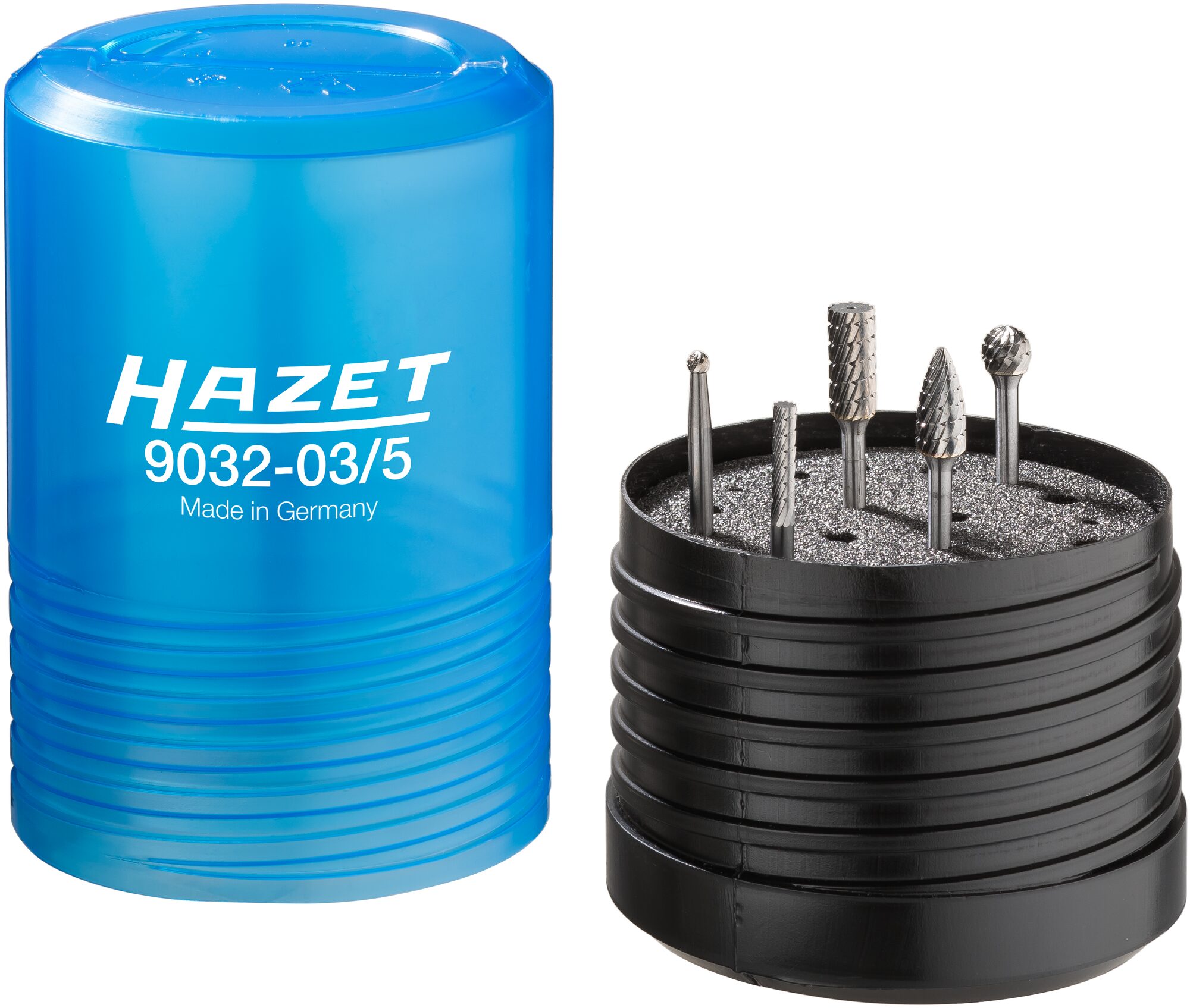 HAZET Hartmetall Frässtift-Satz, 5-teilig