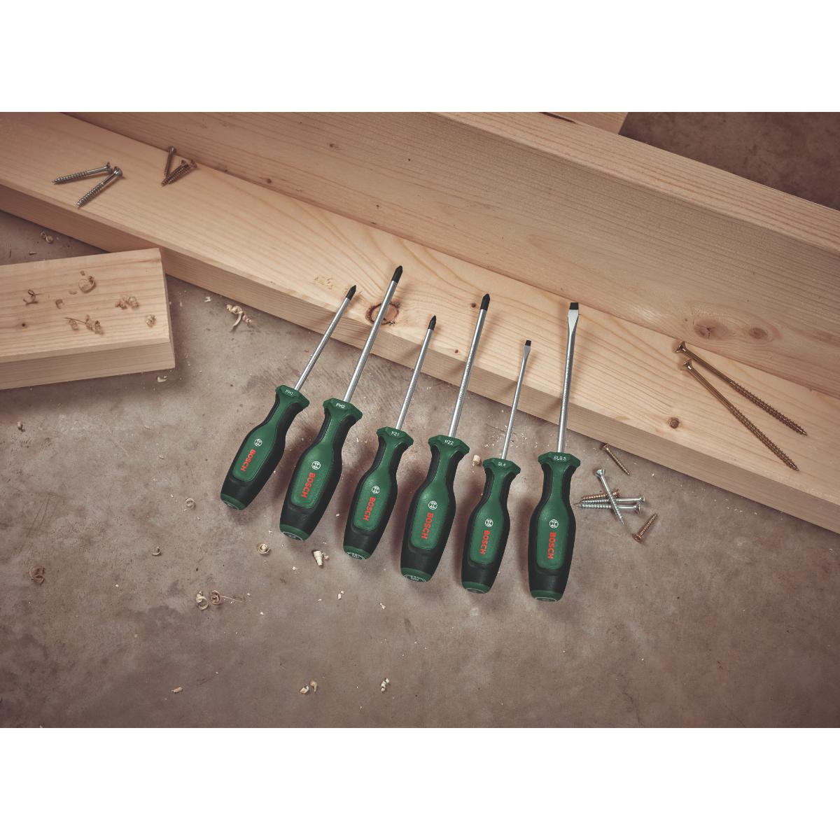 Bosch Schraubendreher, 6-teiliges Set