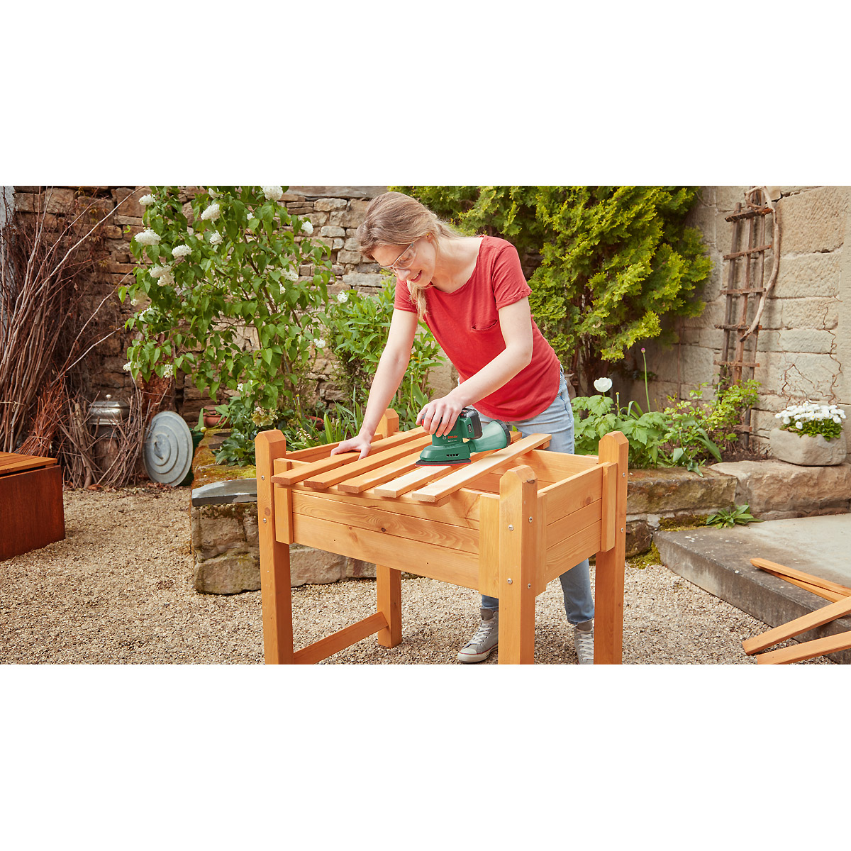 Bosch Akku-Multischleifer EasySander 18V-8
