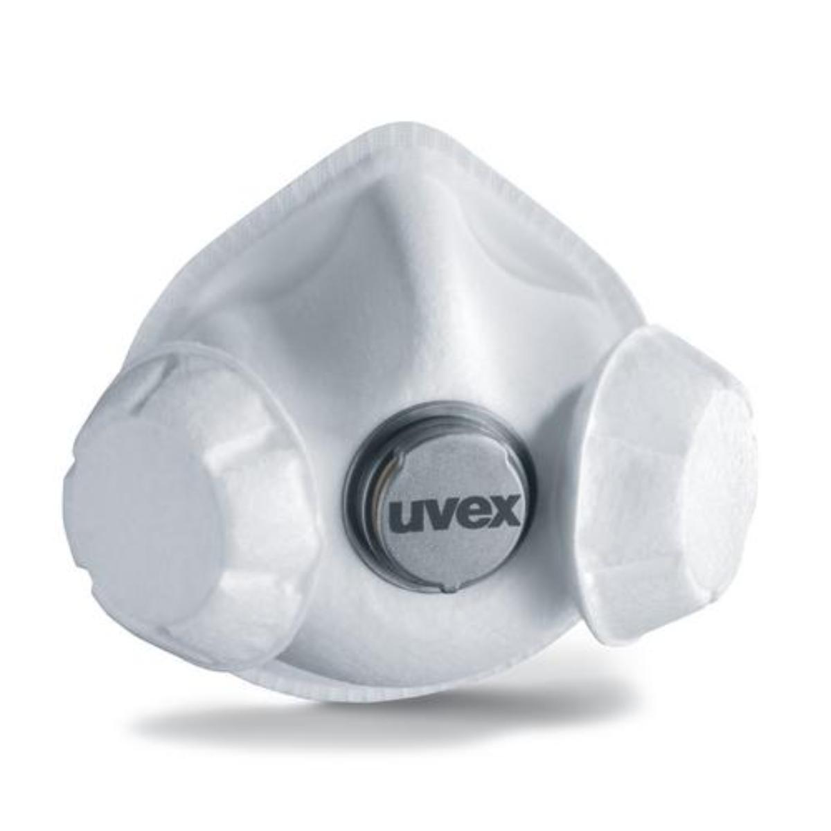 uvex silv-Air e Atemschutzmaske 7233 FFP2 mit Ausatemventil Schutzstufe - 3 Stück