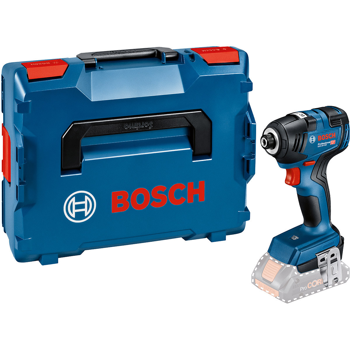 Bosch Akku-Drehschlagschrauber GDR 18V-200 in L-BOXX