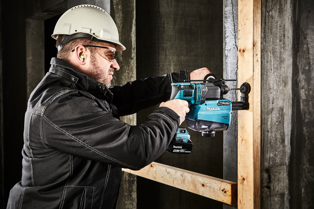 Makita Akku-Kombihammer LXT 18V SDS-PLUS 18 mm 1,7 Joul - DHR182Z