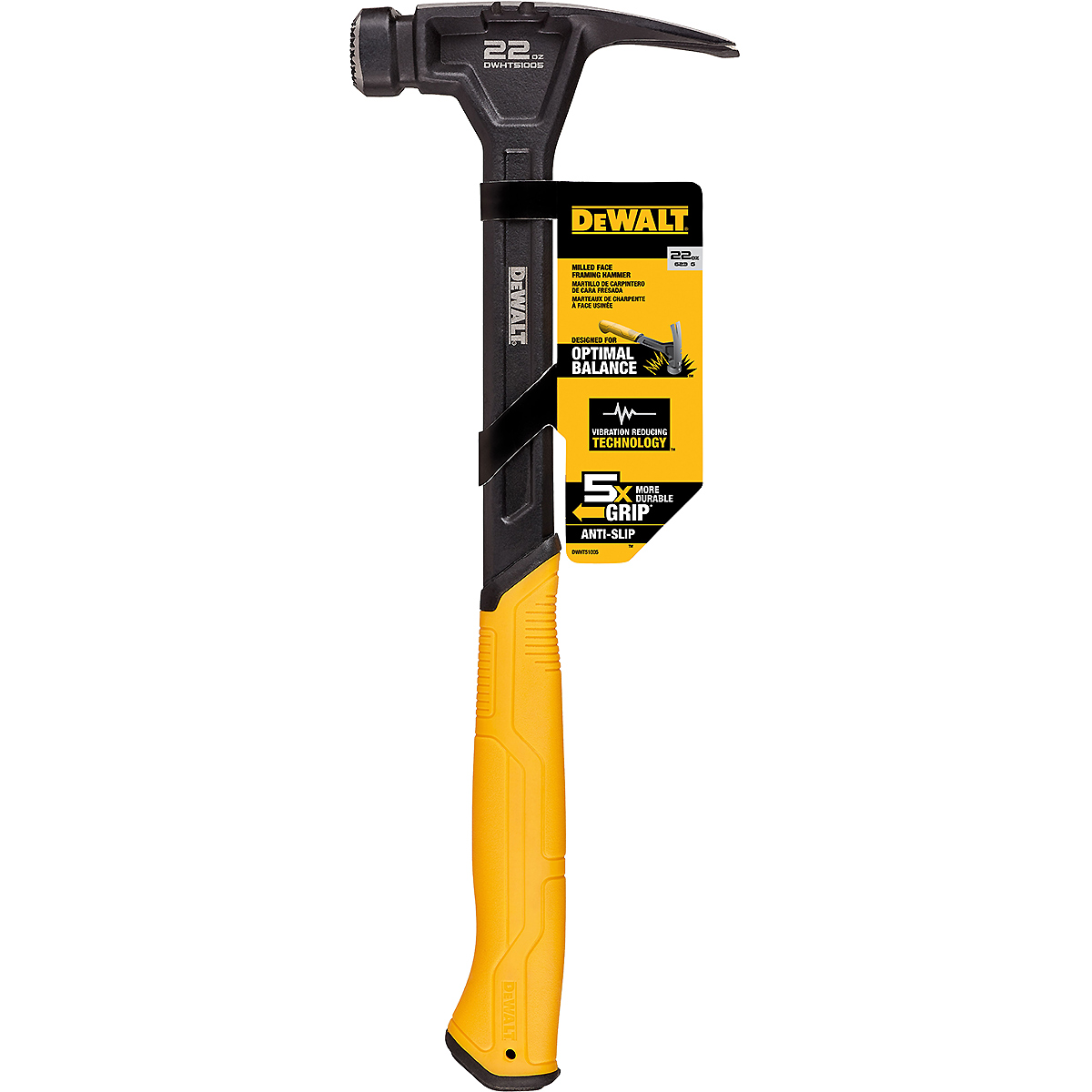 DEWALT Klauenhammer 624g