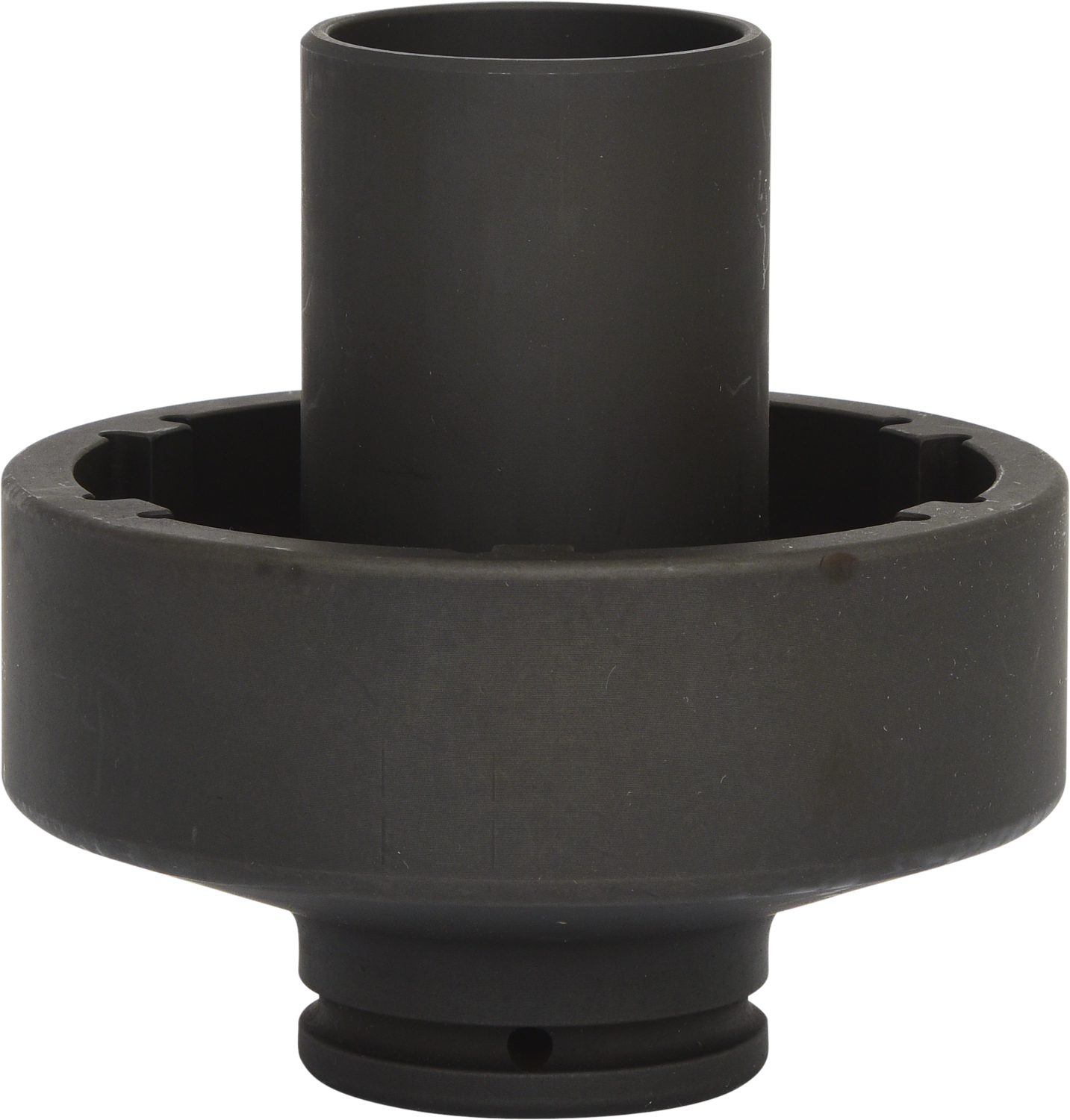 KS Tools 3/4" Nutmuttern-Schlüssel mit 6 Zapfen mit Führungsrohr für Mercedes, Innenzapfen Ø 64 mm