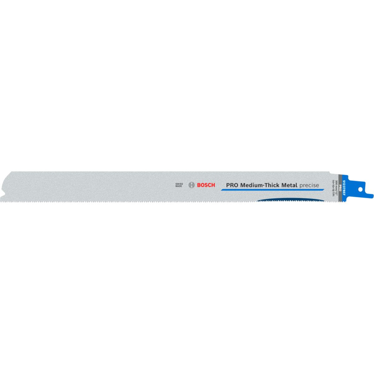 Bosch PRO Medium-Thick Metal precise S1237BEF Blatt,1,1 x 25 x 300 mm -5-Stück