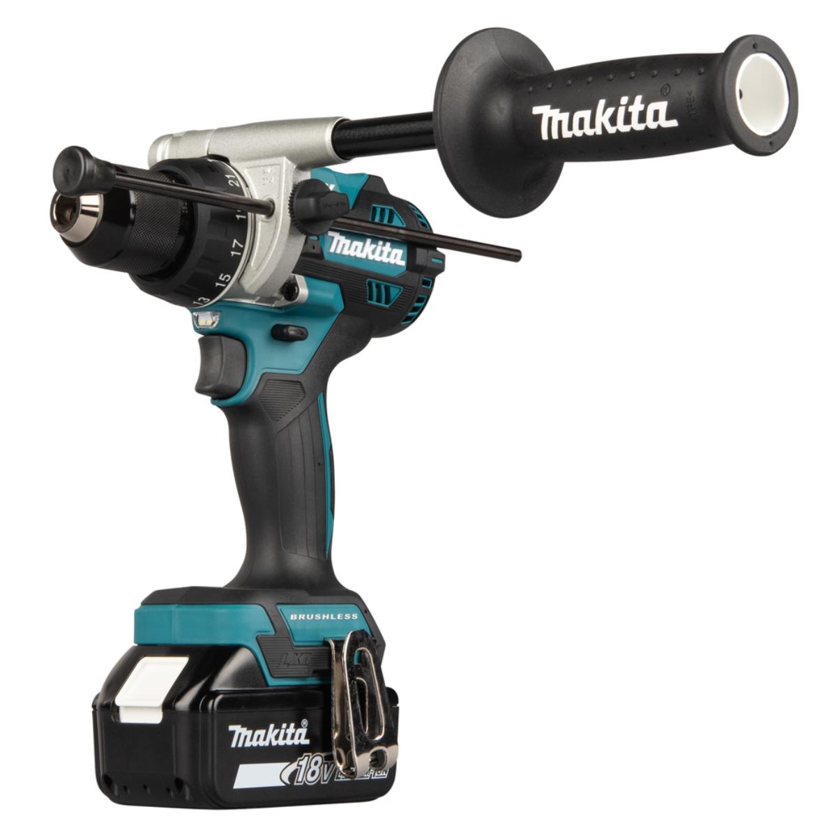 Makita Akku-Schlagbohrschrauber LXT 18V, max 141 Nm, 0-2.100 min(-1) - DHP492RTJ