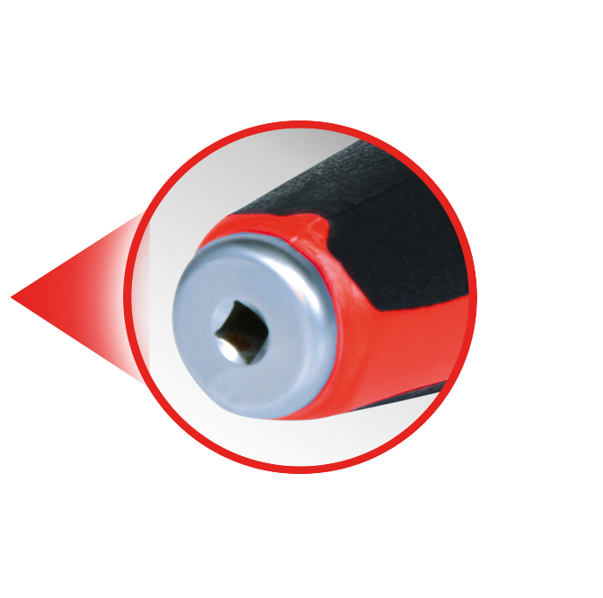KS Tools ERGOTORQUE®max Schlagkappen-Schraubendreher-Satz, 13-tlg