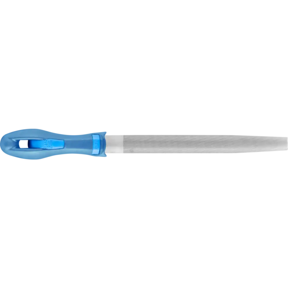 PFERD TOOLS Werkstattfeile mit Heft Halbrund-Spitz