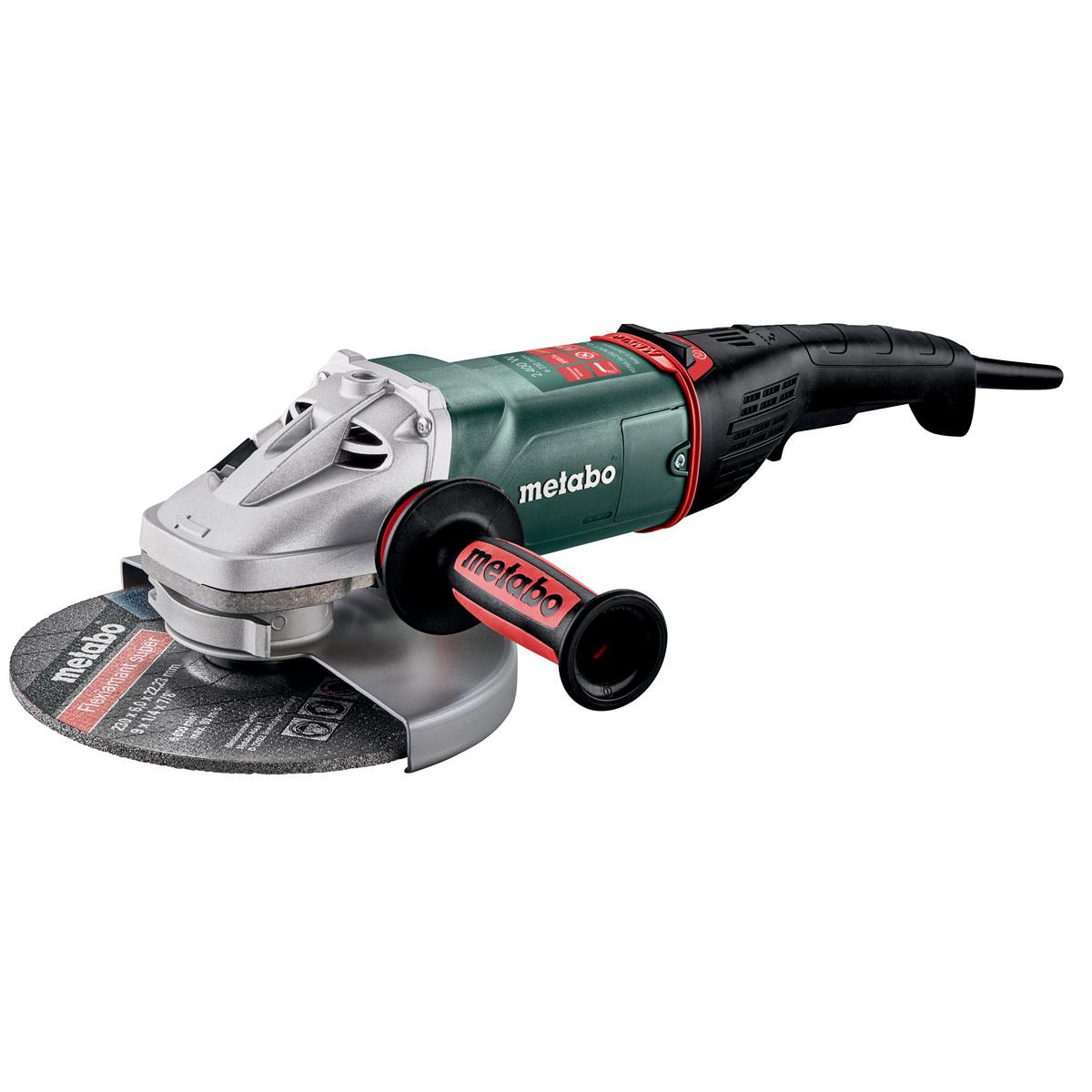 Metabo Winkelschleifer WEPBA 24-230 MVT Quick mit Bremse, Schnellspannmutter, drehbarem Haupthandgri