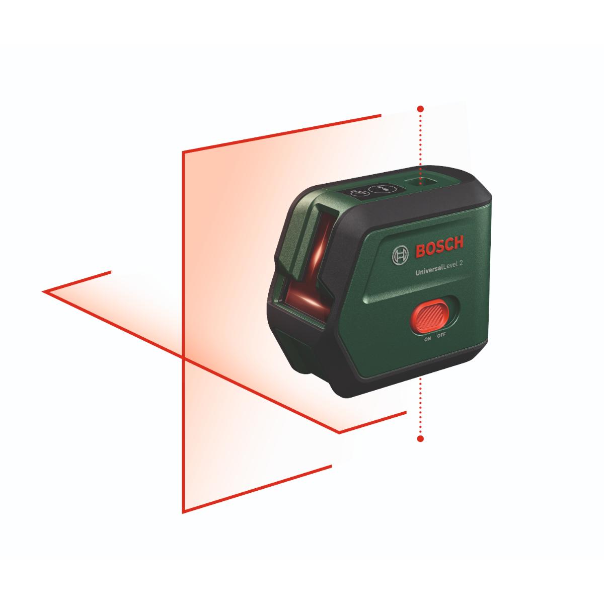 Bosch Kreuzlinien-Laser UniversalLevel 2 Set