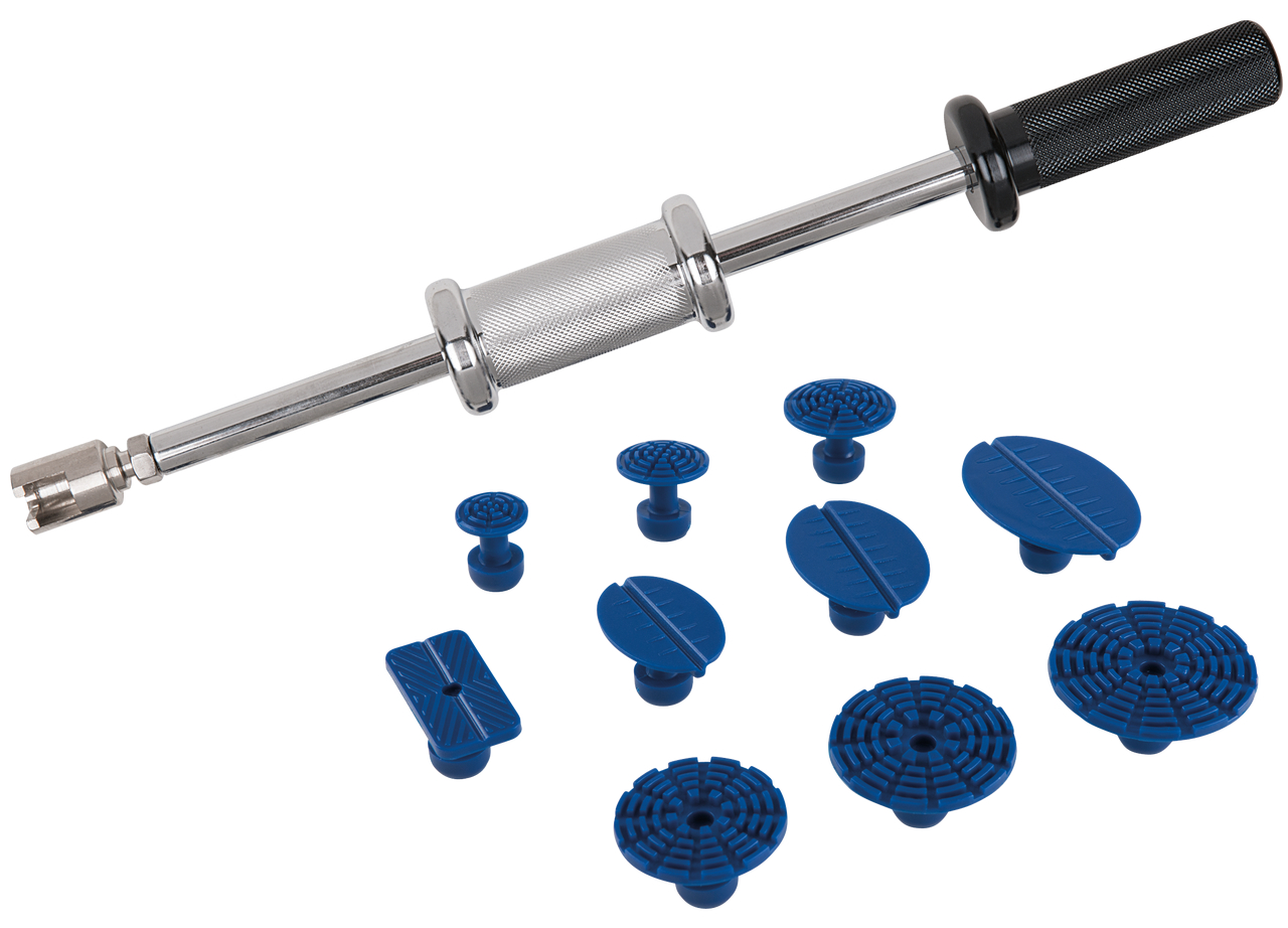 KS Tools Profi-Ausbeul-Gleithammer-Satz, 11-tlg