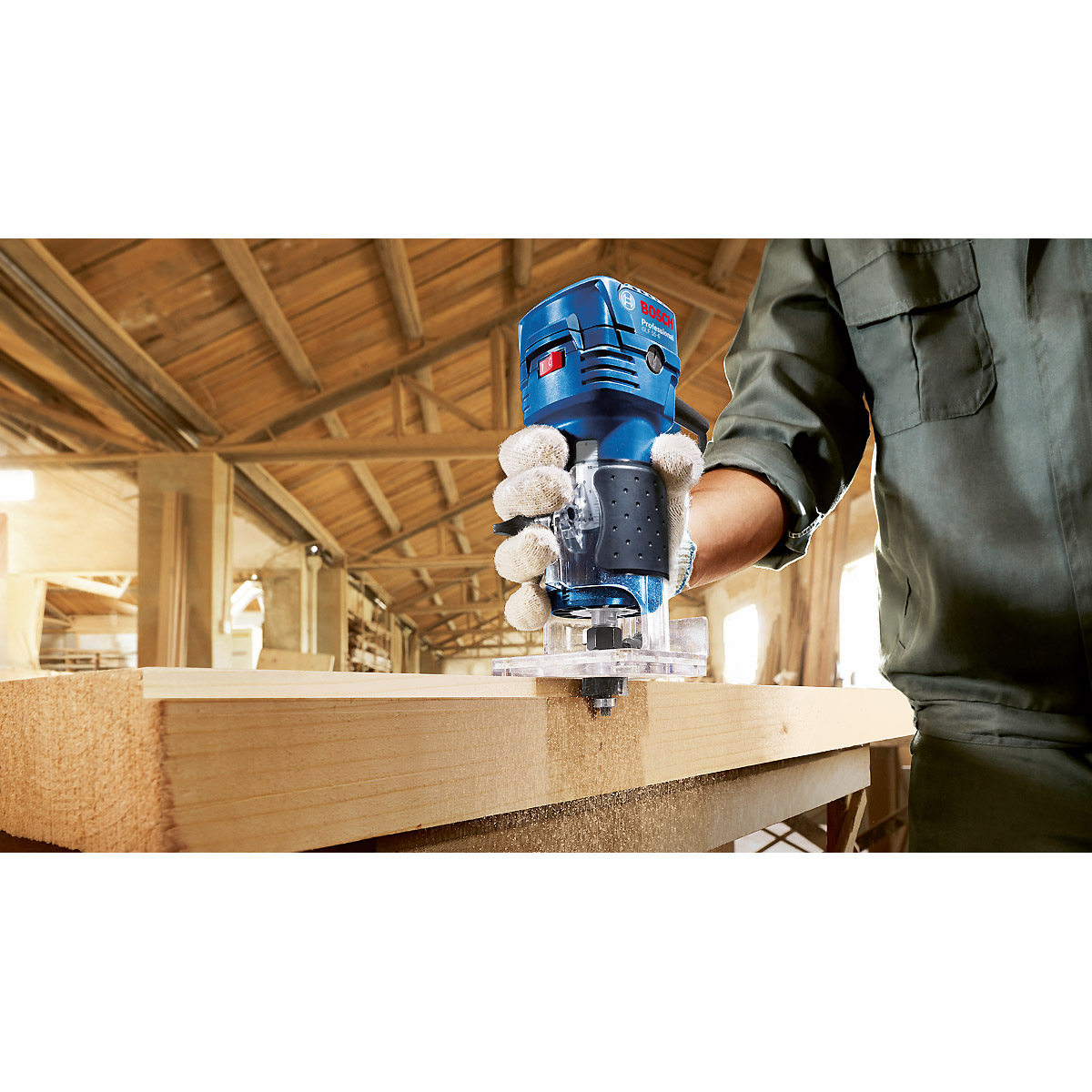 Bosch Kantenfräse GLF 55-6
