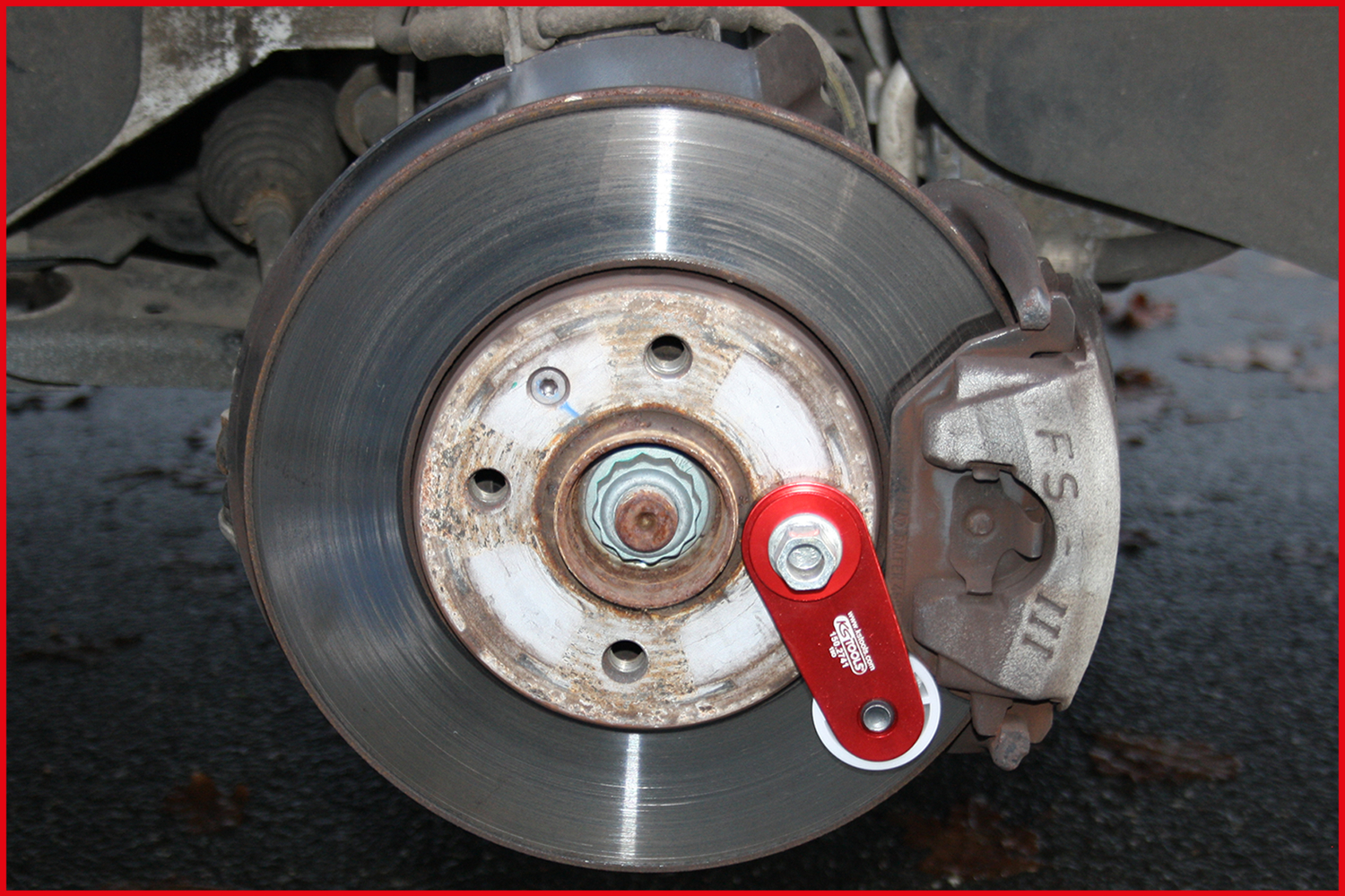 KS Tools Radnabengegenhalter-Satz, 6-tlg