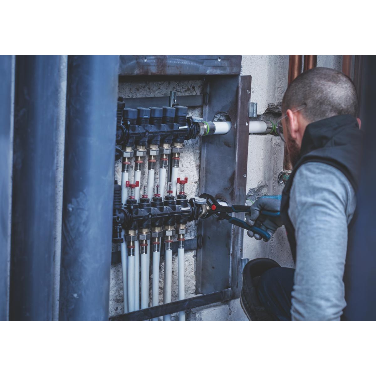 Bosch Wasserpumpenzange, Mehrkomponentengriffe, 2-teilges Set