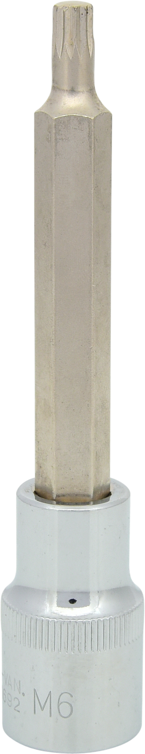 KS Tools 1/2" CHROMEplus Bit-Stecknuss, lang
