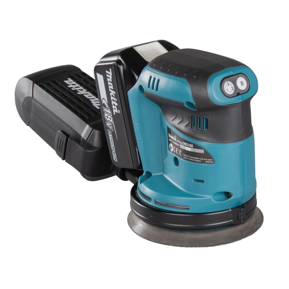 Makita Akku-Exzenterschleifer 18V - 125 mm - DBO180RTJ