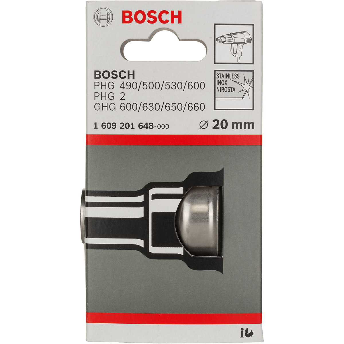 Bosch Reduzierdüse für Bosch-Heißluftgebläse, 9 mm