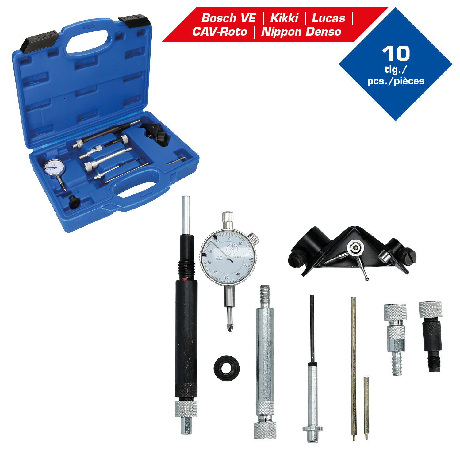 Brilliant Tools Einspritzpumpen-Einstellwerkzeug für Diesel Motoren - BT531150