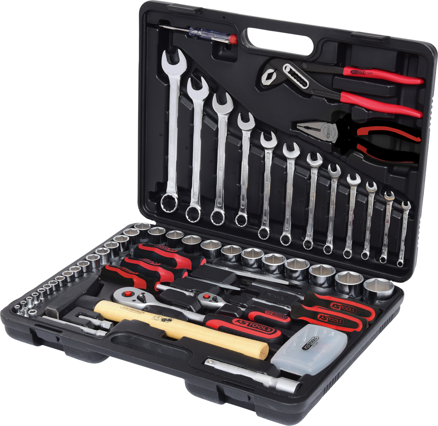 KS Tools 1/4"+1/2" Werkzeug-Satz, 88-tlg