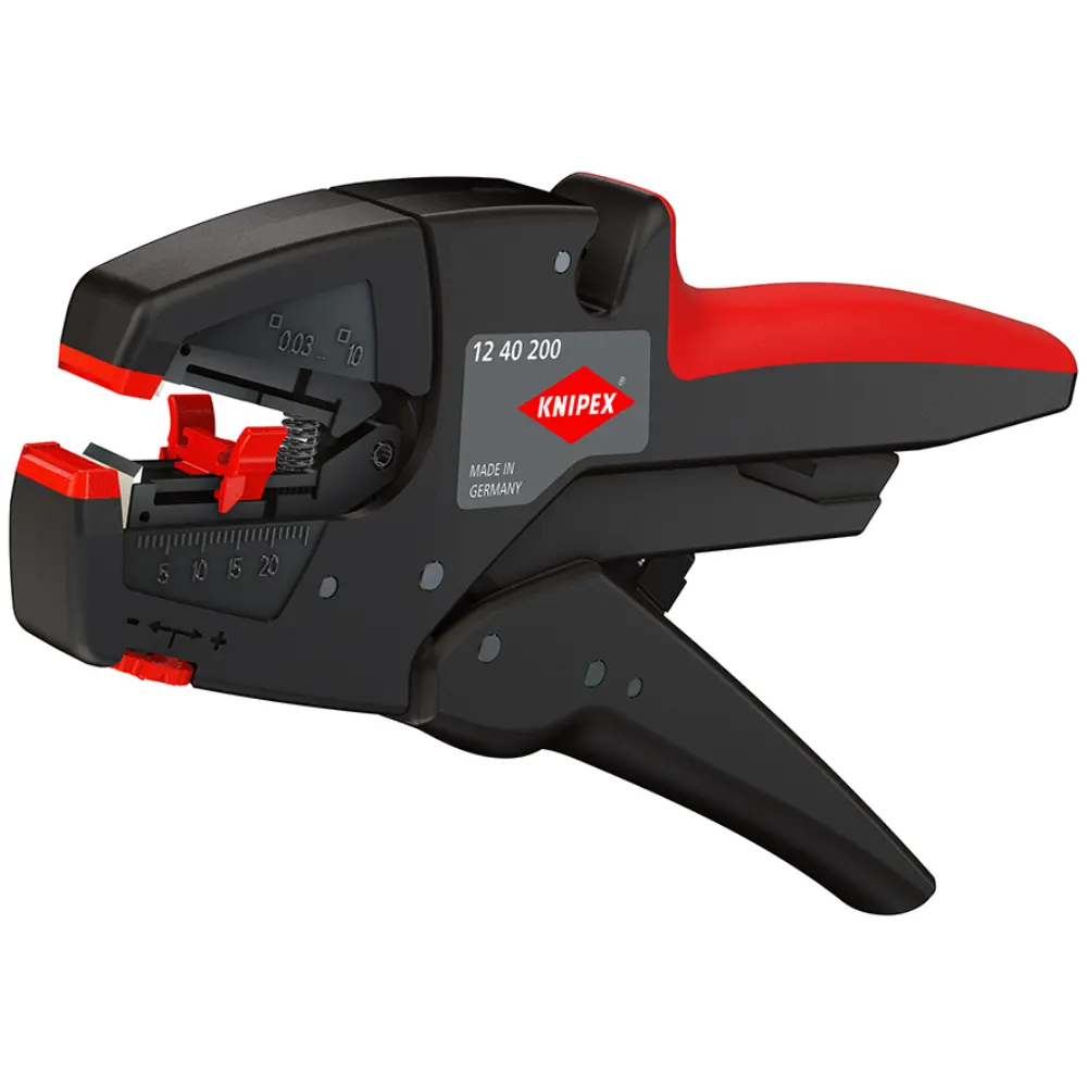 KNIPEX Selbsteinstellende Abisolierzange 200 mm
