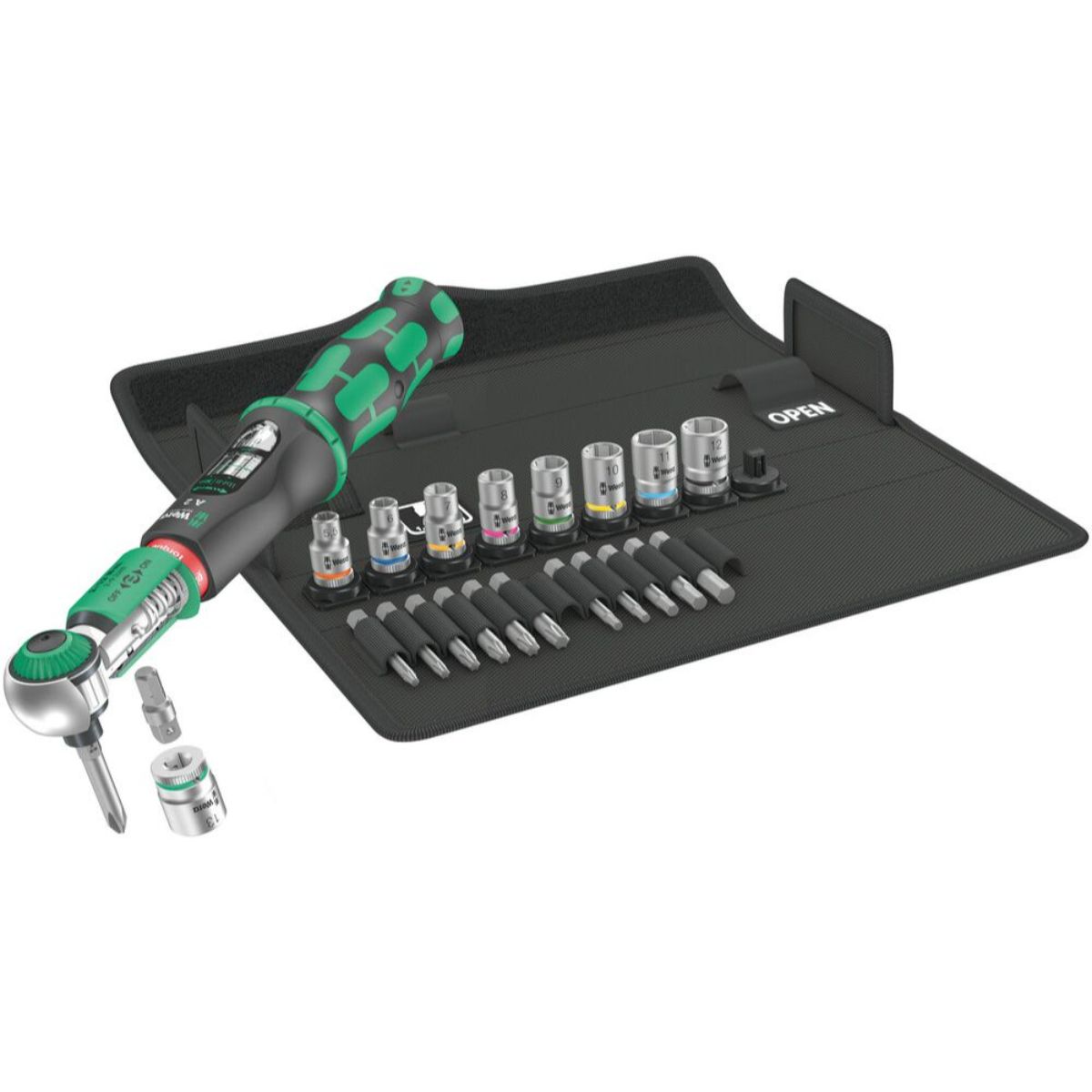 Wera Safe-Torque A 2 Set 1, 1/4" Sechskant, 2-12 Nm, 23-teilig