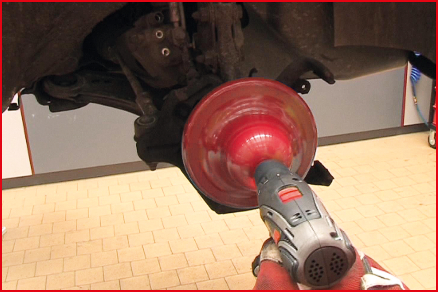KS Tools Radnabenschleifer-Satz Ø 160 mm, Innen-Ø 60 mm, 4-tlg