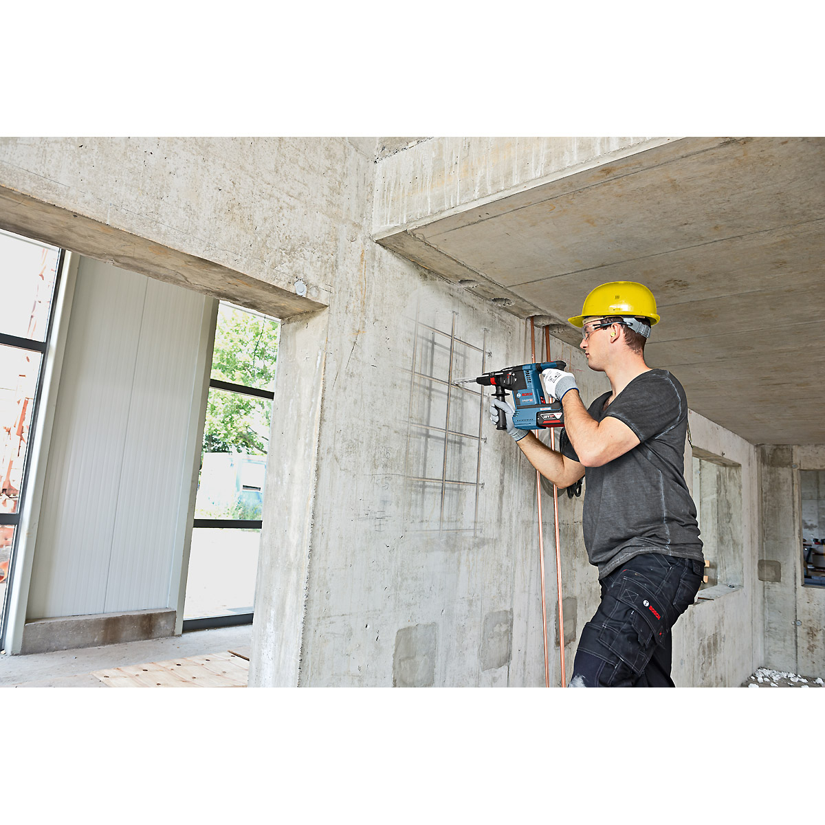 Bosch Akku-Bohrhammer mit SDS plus GBH 18V-26 F, Solo Version