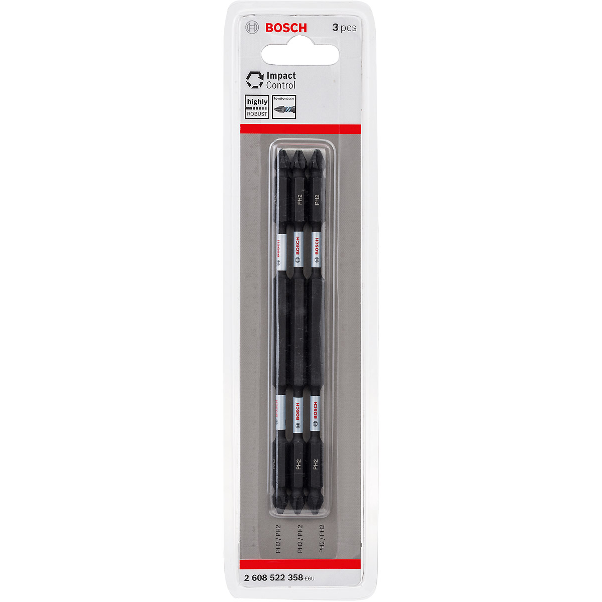 Bosch Doppelklingen Schrauberbit-Set Impact Control