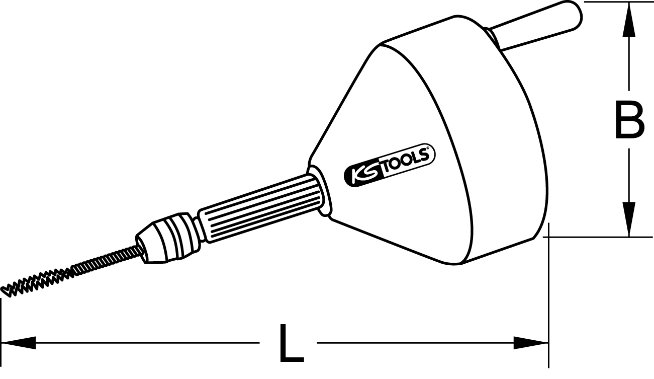 KS Tools Rohrreinigungsgerät