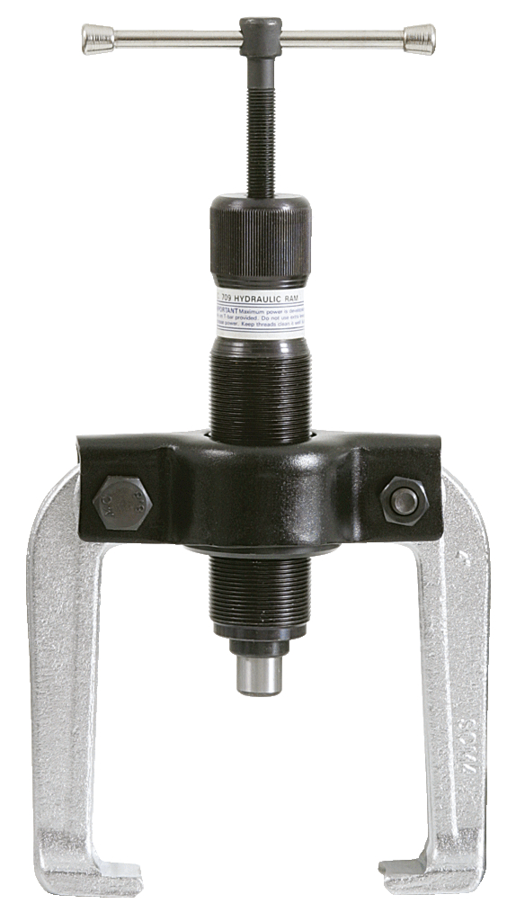KS Tools Hydraulischer Abziehersatz 2-armig und 3-armig, 22-tlg