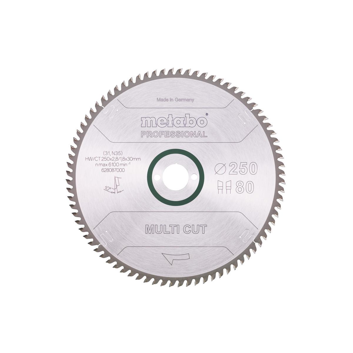 Metabo Sägeblatt multi cut - professional WZ 10°