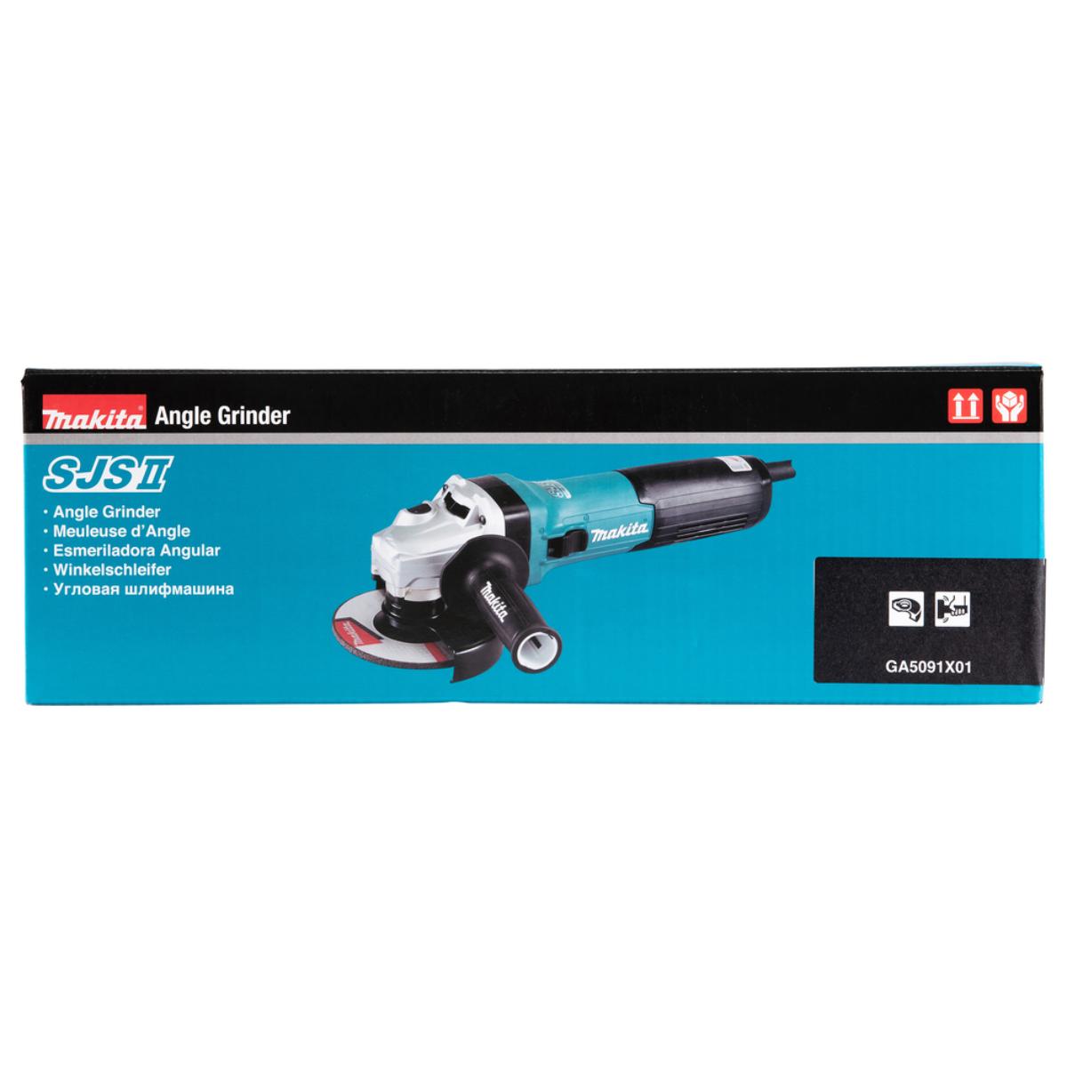 Makita Winkelschleifer 1.900 W - 125 mm - 2.800-11.500 U/min - GA5091X01