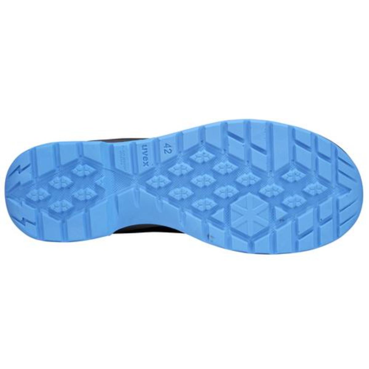 uvex 2 trend Sicherheitsschuh Halbschuh S3, blau/schwarz