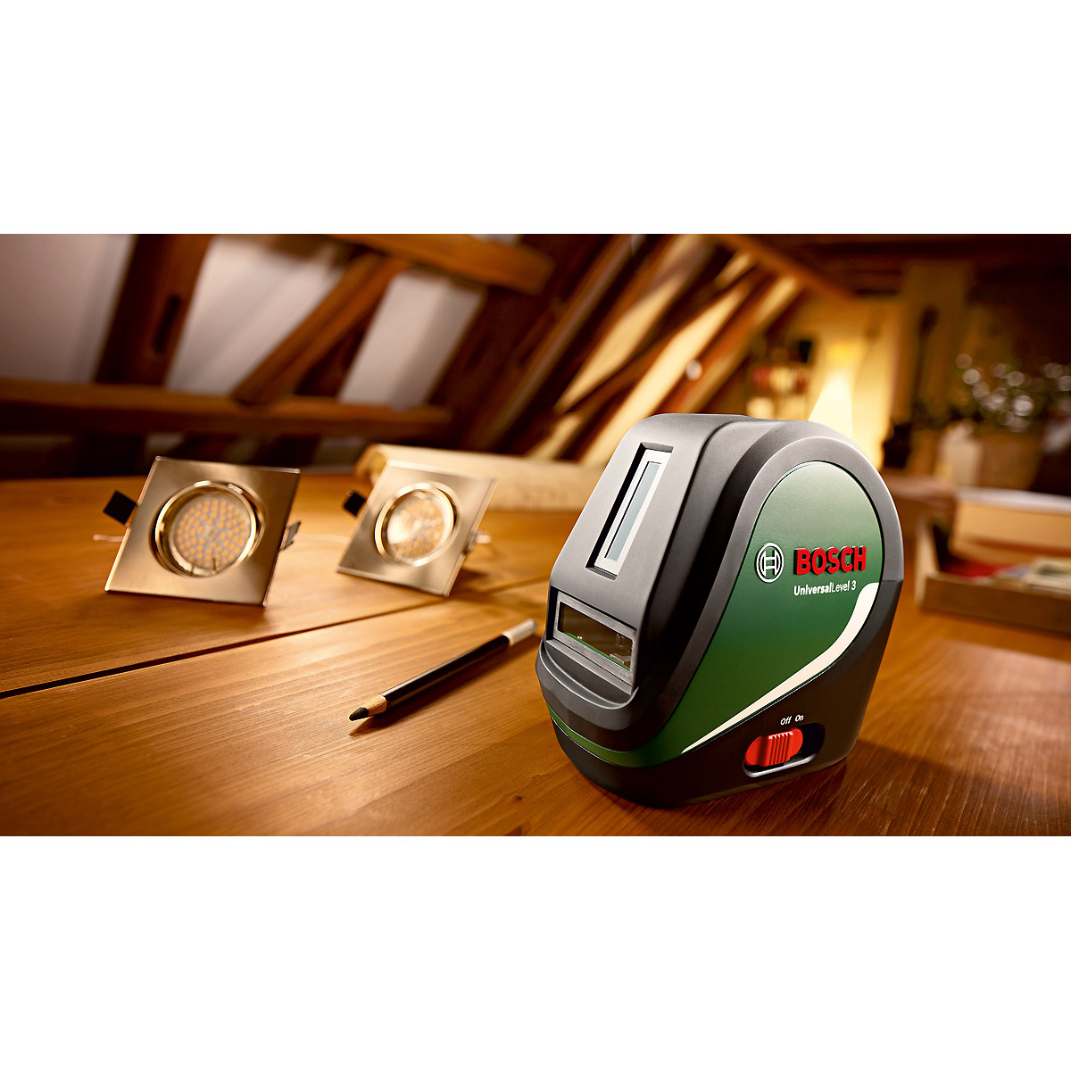 Bosch Kreuzlinien-Laser UniversalLevel 3 Set