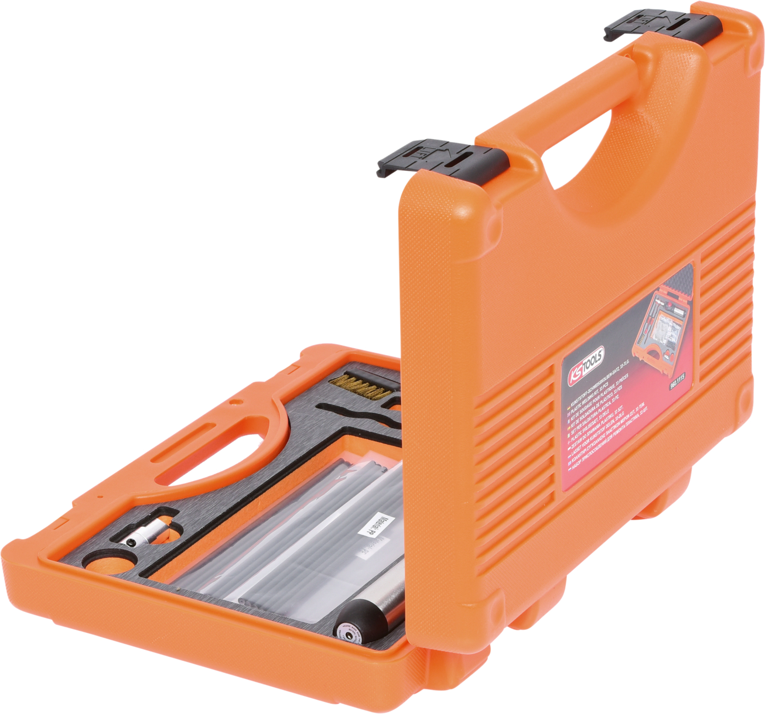 KS Tools Kunststoff-Schweißkolben-Satz, 33-tlg
