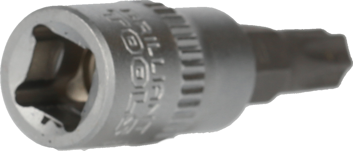Brilliant Tools 1/4" Torx-Bit-Stecknuss, mit Stirnlochbohrung