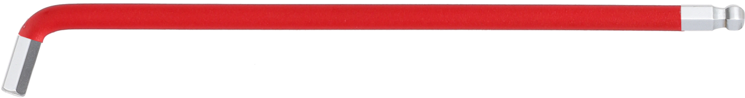 KS Tools Kugelkopf-Innensechskant-Winkelstiftschlüssel, XL, ZOLL, 108° abgewinkelt
