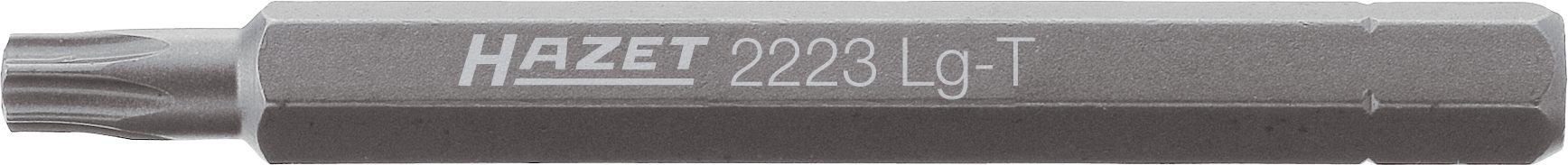 HAZET Bit Sechskant6,3 (1/4 Zoll) Innen TORX® Profil lange Ausführung