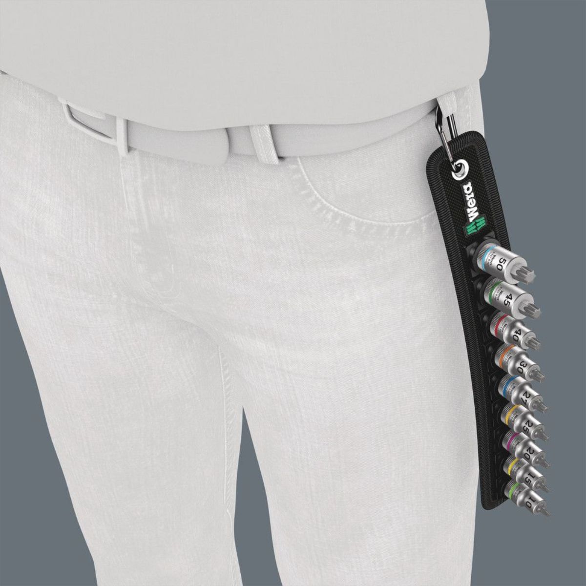 Wera Belt B 3 TORX HF Zyklop Bitnuss-Satz TORX, mit Haltefunktion, 3/8"-Antrieb, 9-teilig
