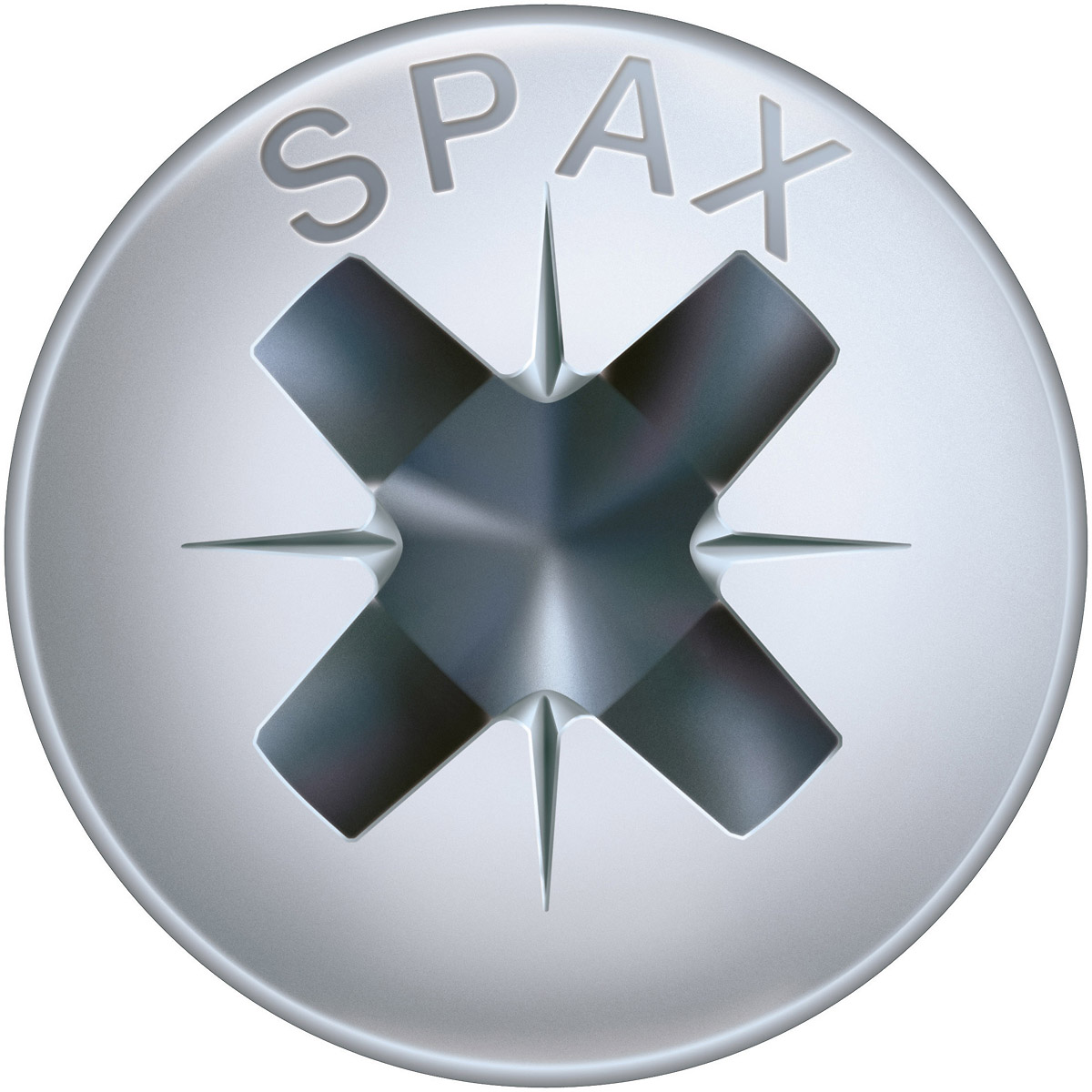 SPAX Halbrundkopf Kreuzschlitz Z2 Vollgewinde WIROX, 500 Stück