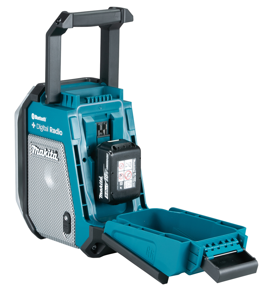 Makita Akku-Baustellenradio CXT LXT 10,8V 12V max. 14,4V 18V DAB+ - DMR115