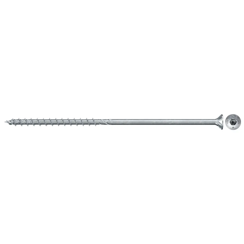 Fischer Spanplattenschraube 6,0x280 PowerFast FPF II CTP BC, Senkkopf, Innenstern TX. Teilgewinde